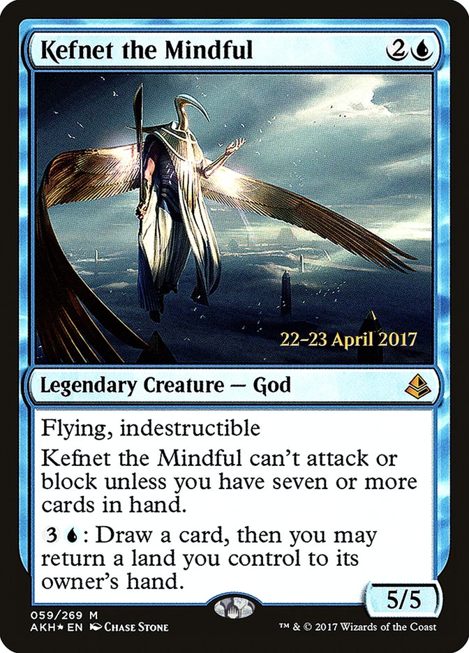 Kefnet the Mindful [Amonkhet Prerelease Promos] | Tables and Towers