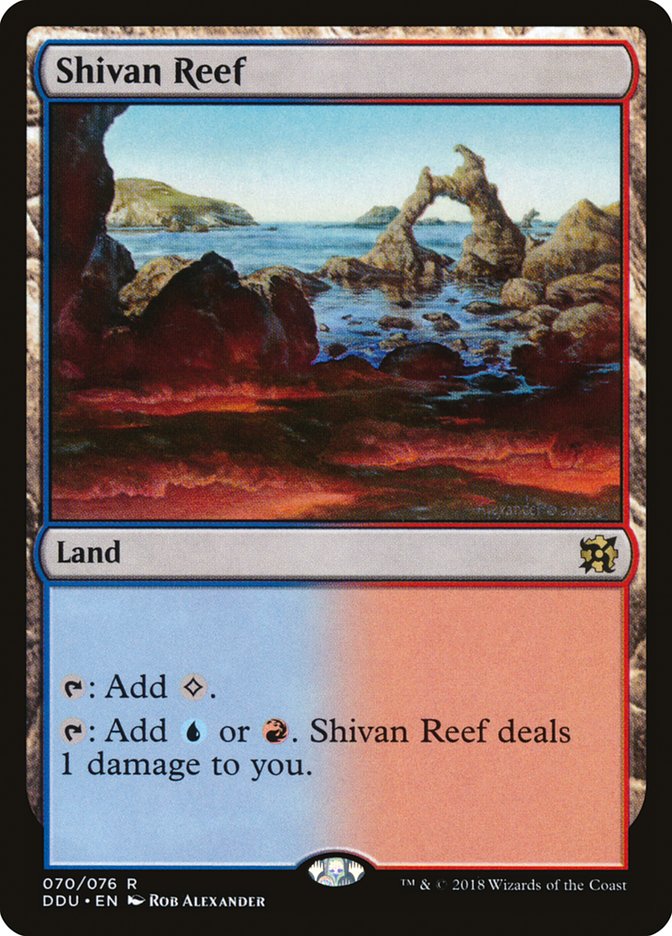 Shivan Reef [Duel Decks: Elves vs. Inventors] | Tables and Towers