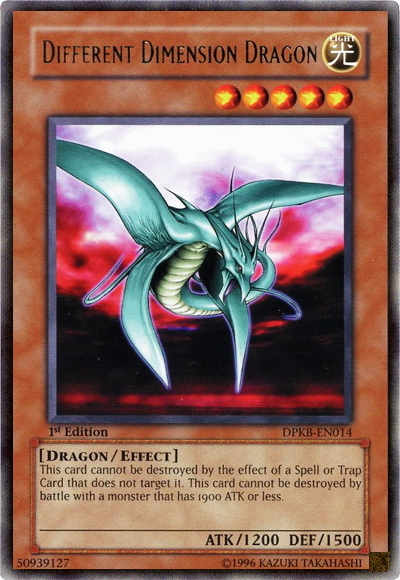 Different Dimension Dragon [DPKB-EN014] Rare | Tables and Towers