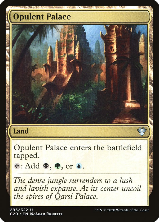 Opulent Palace [Commander 2020] | Tables and Towers