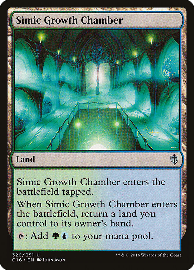 Simic Growth Chamber [Commander 2016] | Tables and Towers