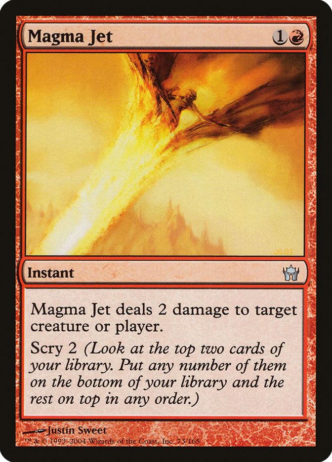 Magma Jet [Fifth Dawn] | Tables and Towers