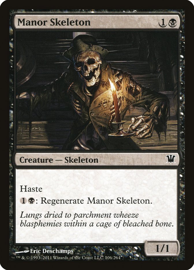 Manor Skeleton [Innistrad] | Tables and Towers