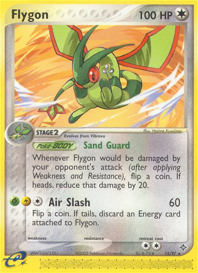 Flygon (15/97) [EX: Dragon] | Tables and Towers