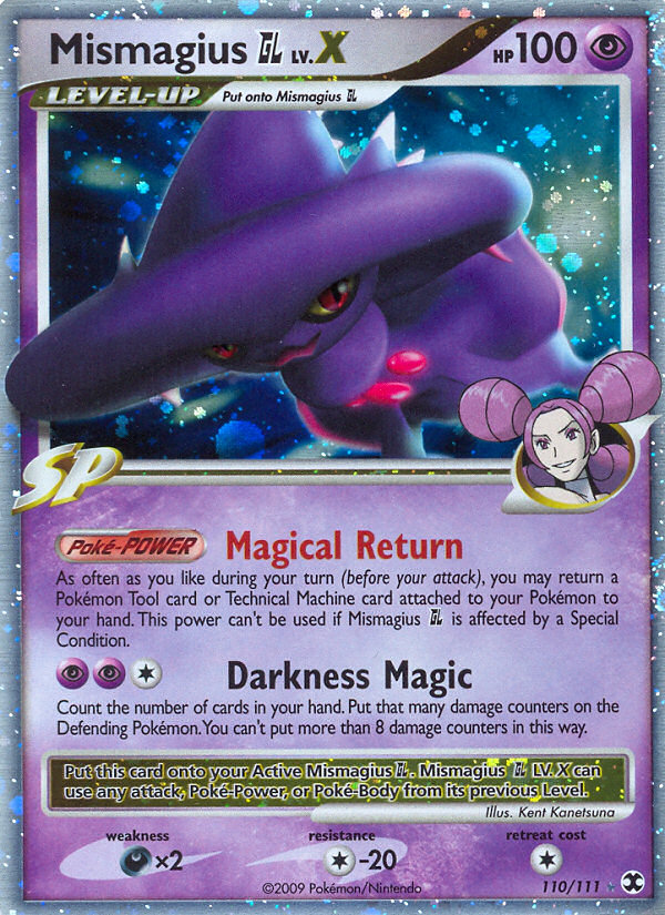 Mismagius GL LV.X (110/111) [Platinum: Rising Rivals] | Tables and Towers