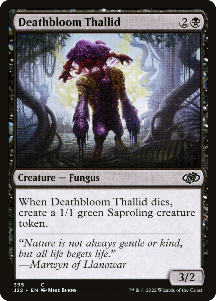 Deathbloom Thallid [Jumpstart 2022] | Tables and Towers