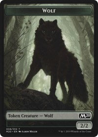 Zombie // Wolf Double-Sided Token [Game Night 2019 Tokens] | Tables and Towers