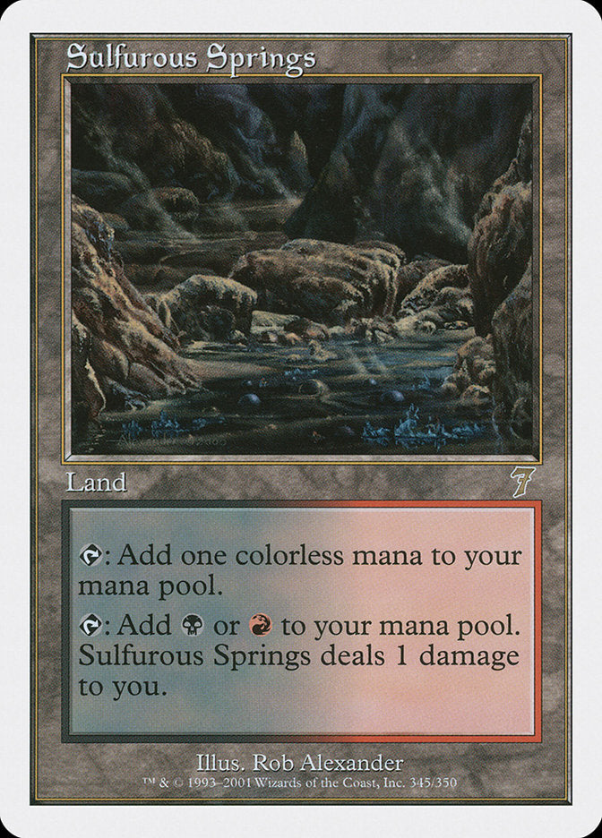 Sulfurous Springs [Seventh Edition] | Tables and Towers