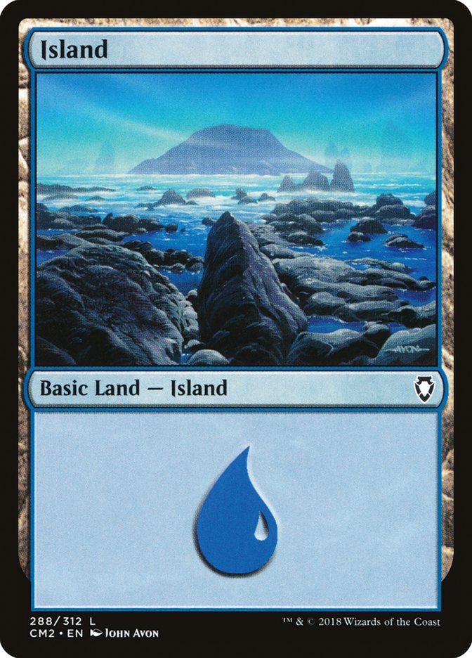 Island (288) [Commander Anthology Volume II] | Tables and Towers