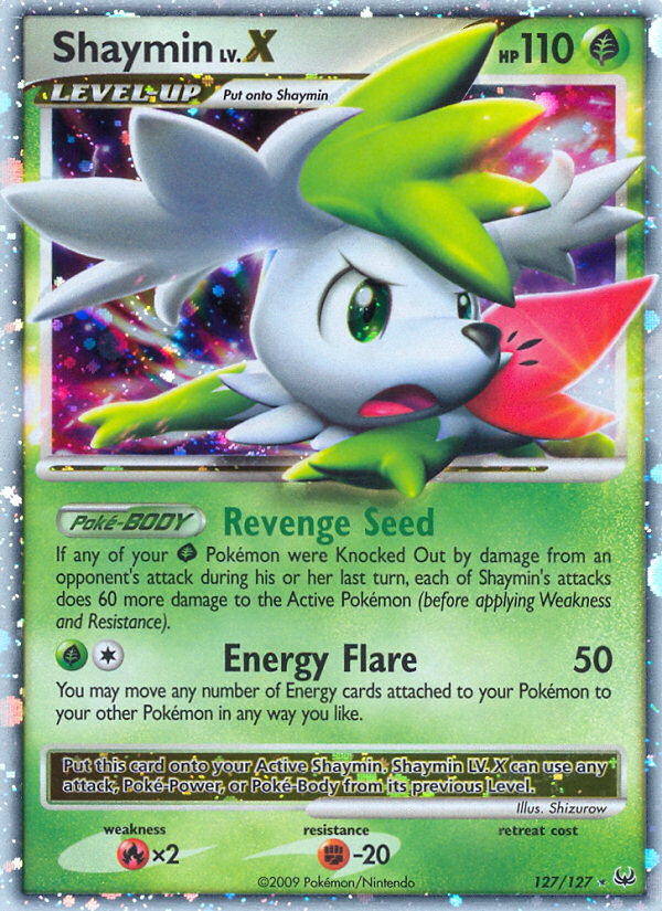 Shaymin LV.X (127/127) [Platinum: Base Set] | Tables and Towers