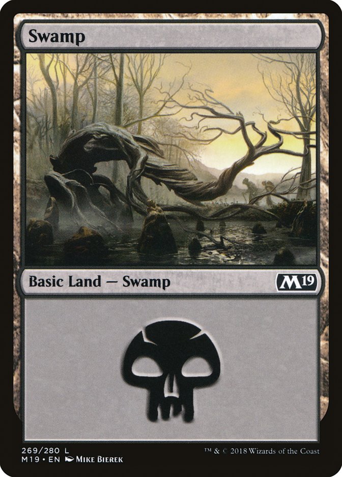 Swamp (269) [Core Set 2019] | Tables and Towers