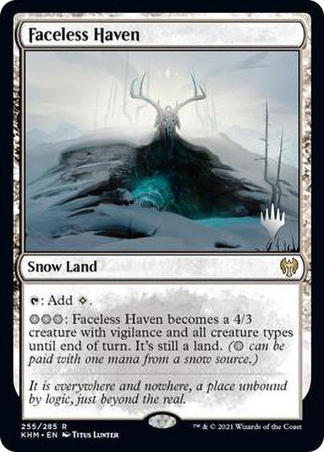 Faceless Haven (Promo Pack) [Kaldheim Promos] | Tables and Towers