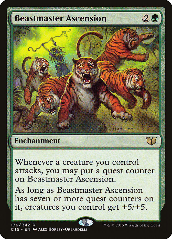 Beastmaster Ascension [Commander 2015] | Tables and Towers