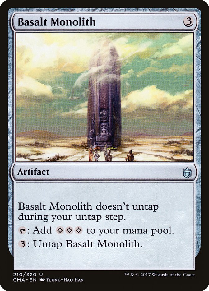 Basalt Monolith [Commander Anthology] | Tables and Towers