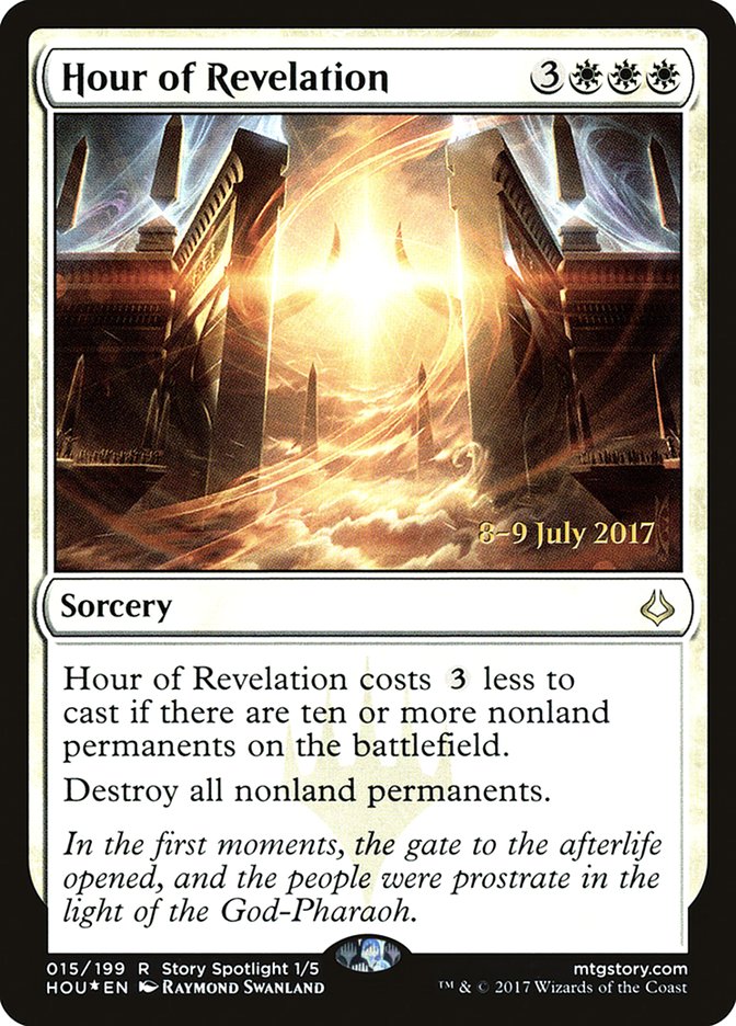 Hour of Revelation [Hour of Devastation Prerelease Promos] | Tables and Towers