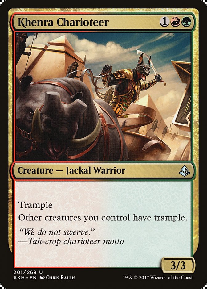 Khenra Charioteer [Amonkhet] | Tables and Towers