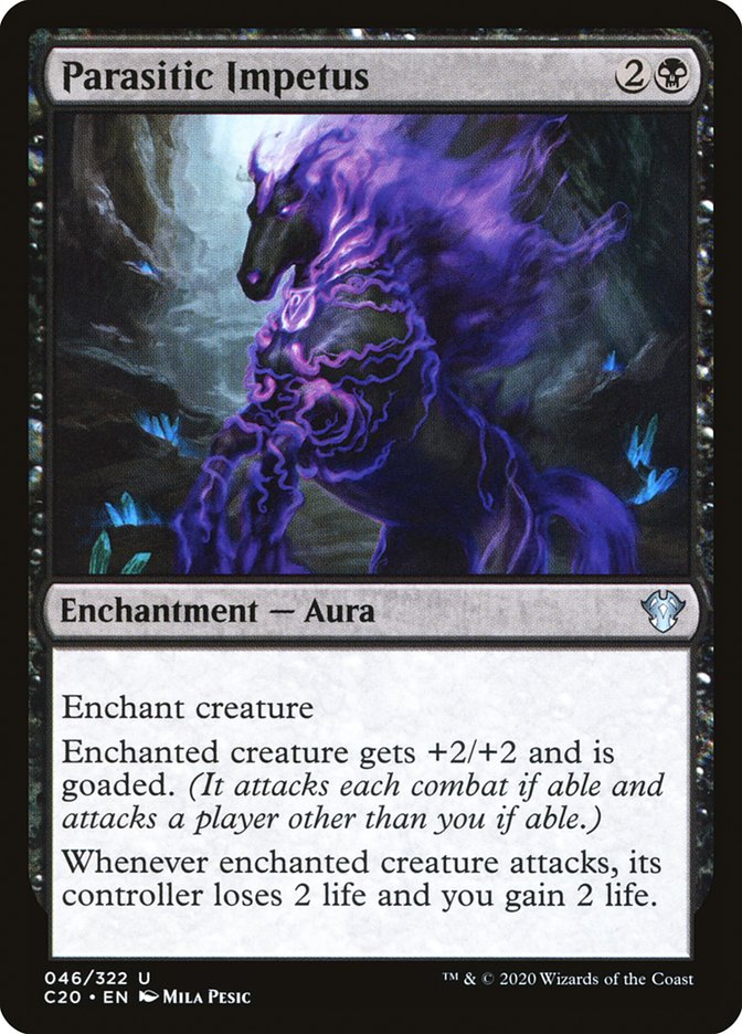 Parasitic Impetus [Commander 2020] | Tables and Towers