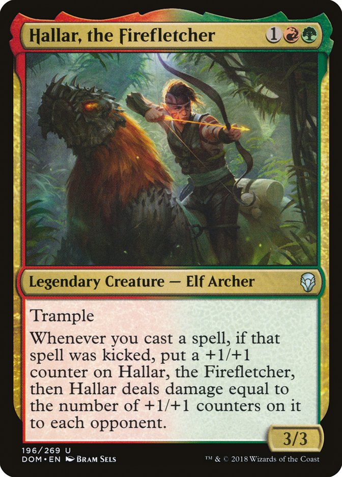 Hallar, the Firefletcher [Dominaria] | Tables and Towers