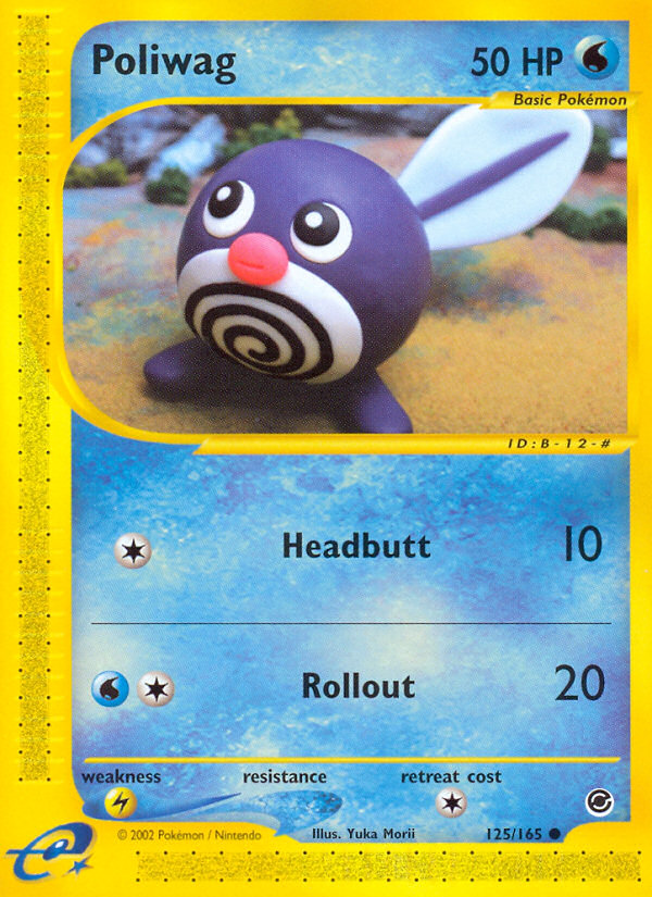 Poliwag (125/165) [Expedition: Base Set] | Tables and Towers