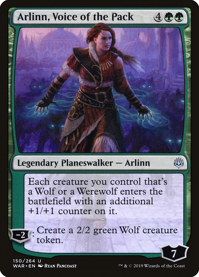 Arlinn, Voice of the Pack [War of the Spark] | Tables and Towers