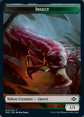 Insect // Treasure (21) Double-Sided Token [Modern Horizons 2 Tokens] | Tables and Towers