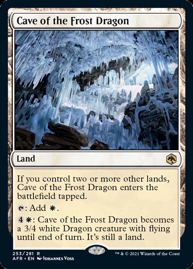 Cave of the Frost Dragon [Dungeons & Dragons: Adventures in the Forgotten Realms] | Tables and Towers