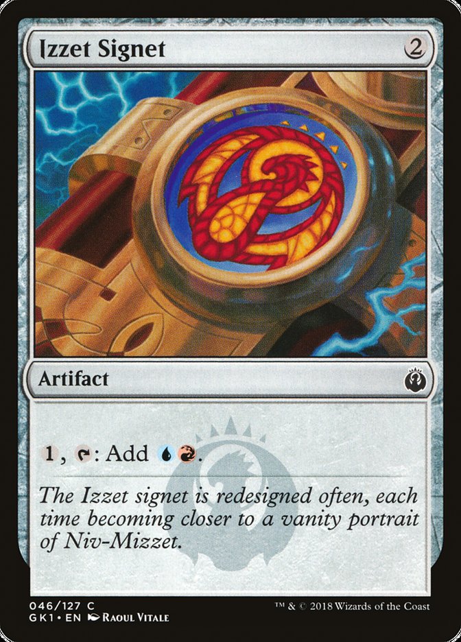 Izzet Signet [Guilds of Ravnica Guild Kit] | Tables and Towers