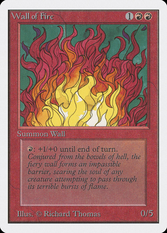 Wall of Fire [Unlimited Edition] | Tables and Towers