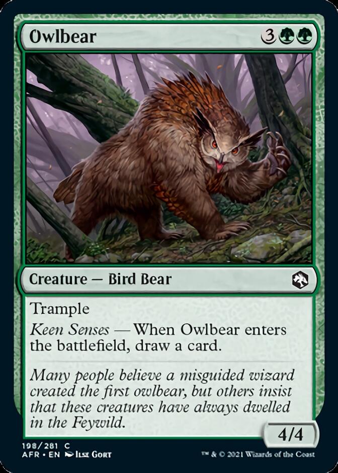 Owlbear [Dungeons & Dragons: Adventures in the Forgotten Realms] | Tables and Towers