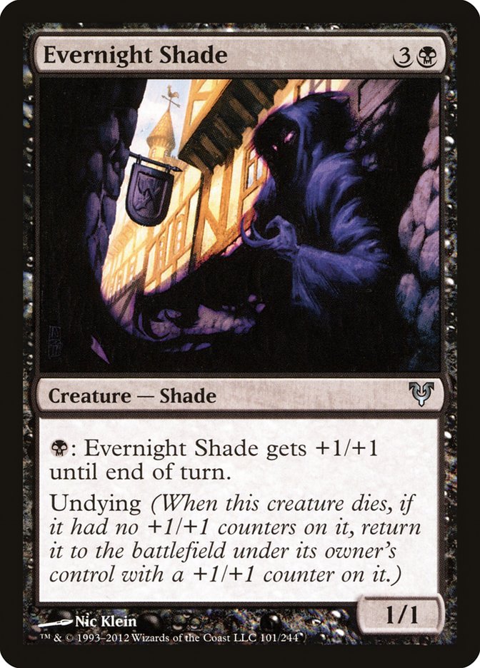 Evernight Shade [Avacyn Restored] | Tables and Towers