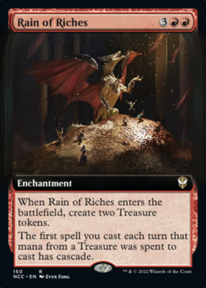 Rain of Riches (Extended Art) [Streets of New Capenna Commander] | Tables and Towers