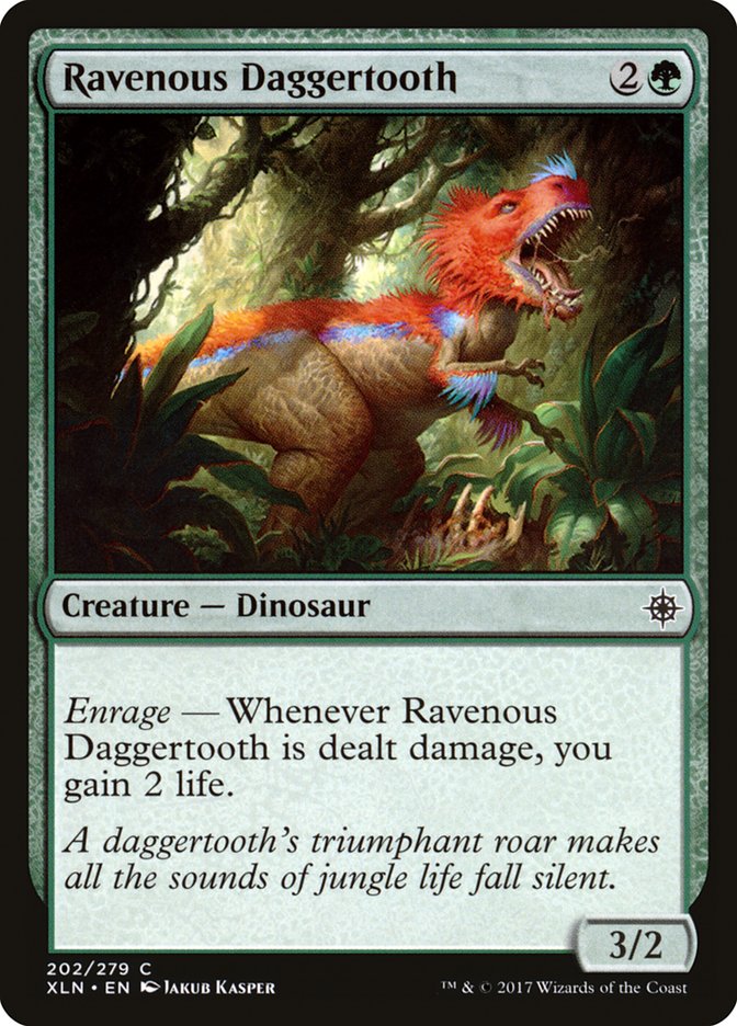 Ravenous Daggertooth [Ixalan] | Tables and Towers