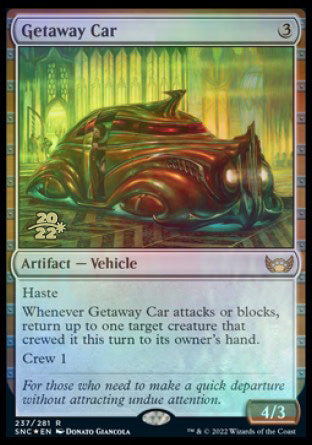 Getaway Car [Streets of New Capenna Prerelease Promos] | Tables and Towers