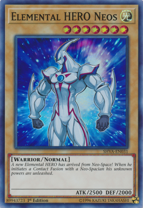 Elemental HERO Neos [SHVA-EN031] Super Rare | Tables and Towers