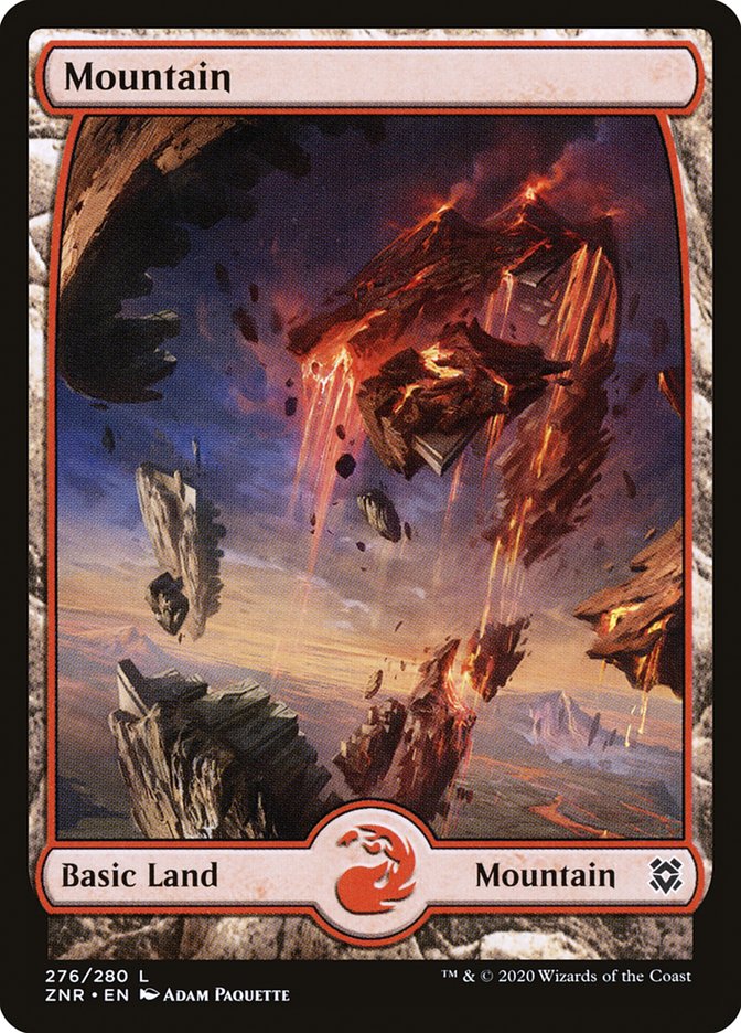 Mountain (276) [Zendikar Rising] | Tables and Towers