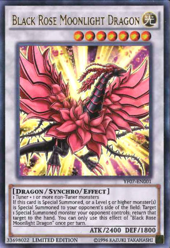 Black Rose Moonlight Dragon [YF07-EN001] Ultra Rare | Tables and Towers