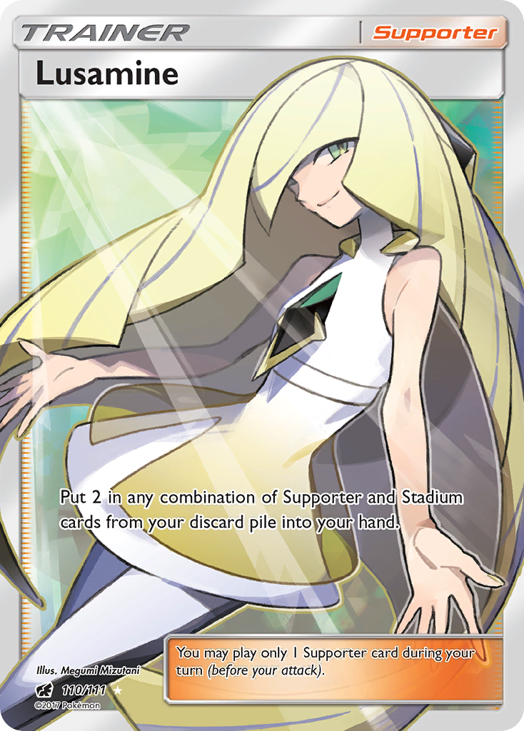 Lusamine (110/111) [Sun & Moon: Crimson Invasion] | Tables and Towers