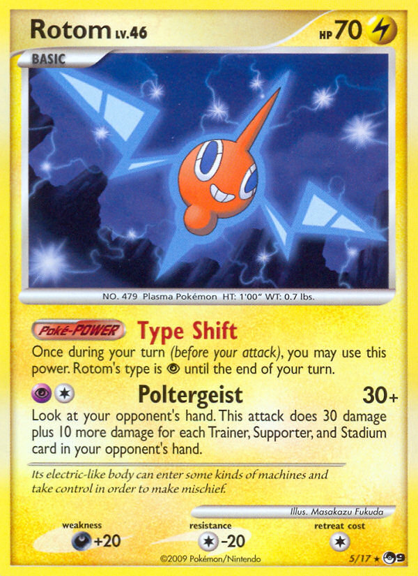 Rotom (5/17) [POP Series 9] | Tables and Towers