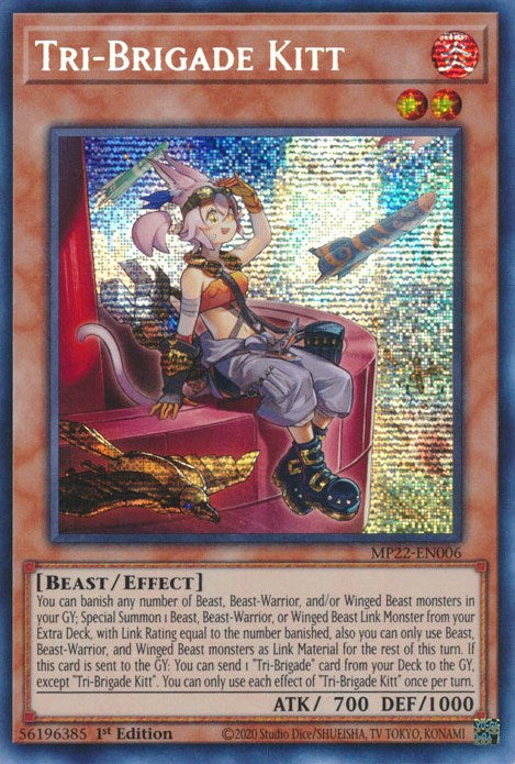 Tri-Brigade Kitt [MP22-EN006] Prismatic Secret Rare | Tables and Towers