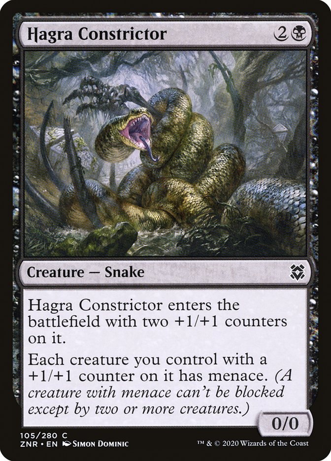 Hagra Constrictor [Zendikar Rising] | Tables and Towers