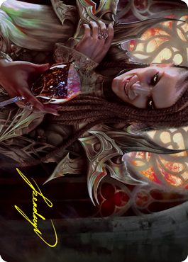 Voldaren Epicure 2 Art Card (Gold-Stamped Signature) [Innistrad: Crimson Vow Art Series] | Tables and Towers