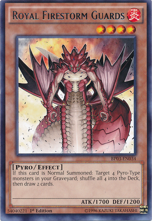 Royal Firestorm Guards [BP03-EN034] Rare | Tables and Towers