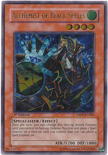 Alchemist of Black Spells [ABPF-EN082] Ultimate Rare | Tables and Towers