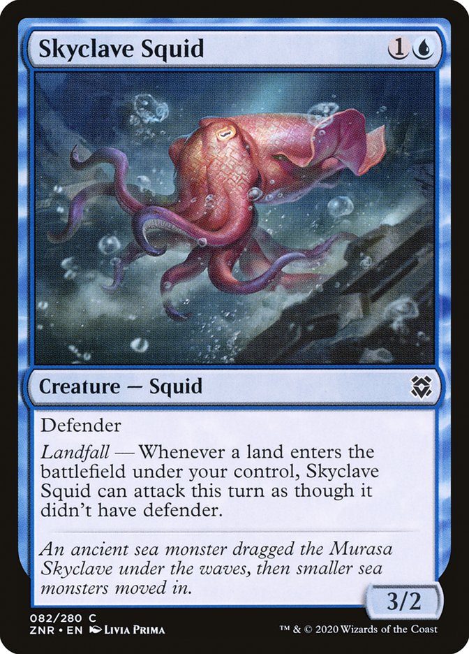 Skyclave Squid [Zendikar Rising] | Tables and Towers