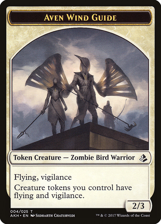 Aven Wind Guide Token [Amonkhet Tokens] | Tables and Towers