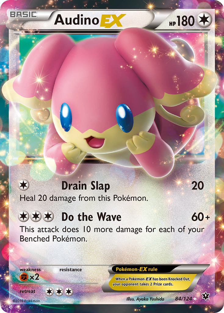 Audino EX (84/124) [XY: Fates Collide] | Tables and Towers