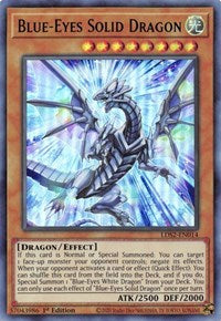 Blue-Eyes Solid Dragon (Green) [LDS2-EN014] Ultra Rare | Tables and Towers