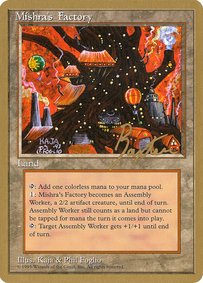 Mishra's Factory (George Baxter) [Pro Tour Collector Set] | Tables and Towers