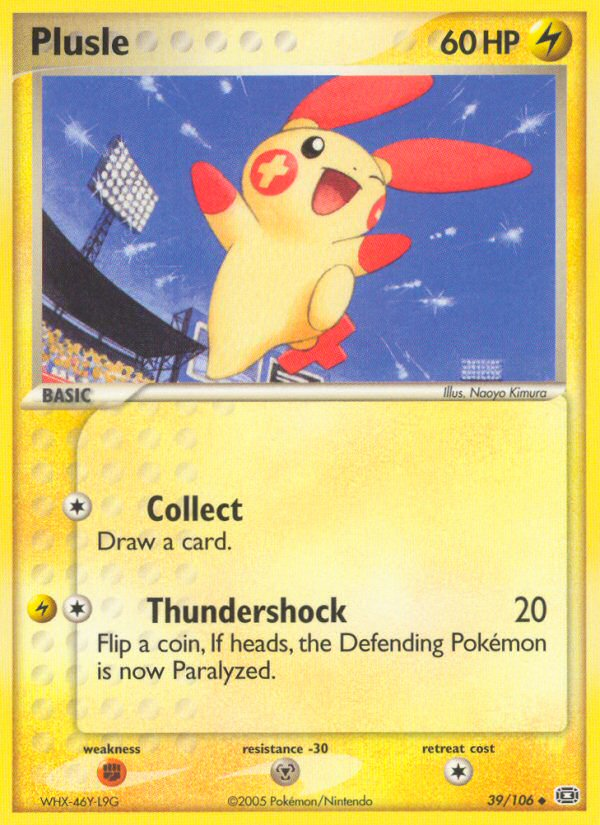 Plusle (39/106) [EX: Emerald] | Tables and Towers