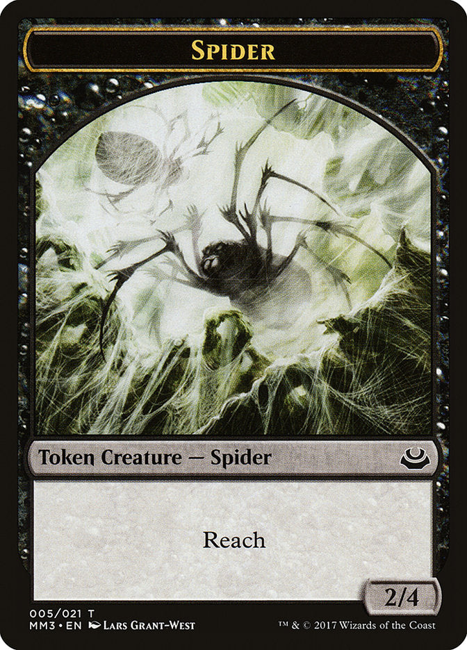 Spider Token [Modern Masters 2017 Tokens] | Tables and Towers